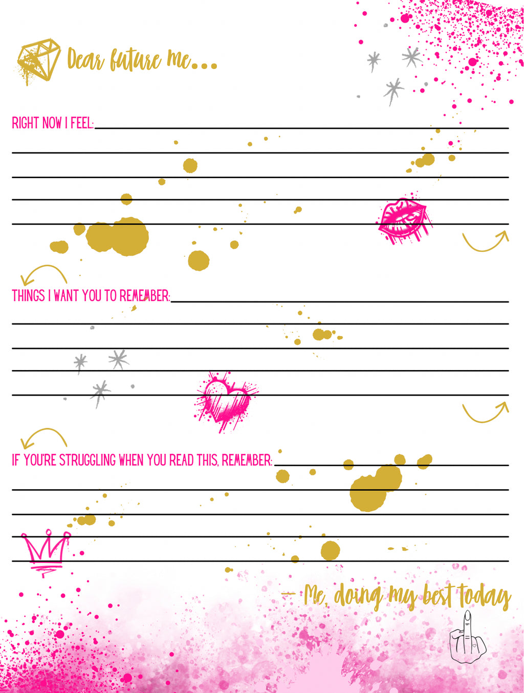Oh Look My Last F*ck… A 30-day Journal for Crashout Queens