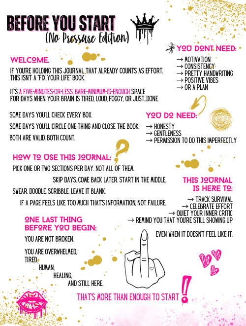 Oh Look My Last F*ck… A 30-day Journal for Crashout Queens