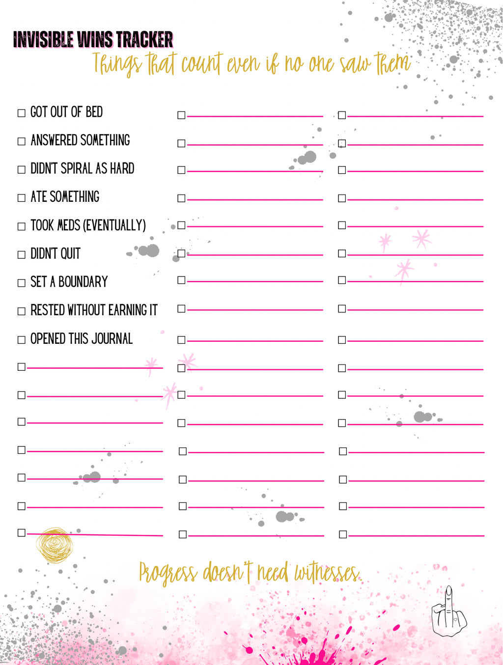 Oh Look My Last F*ck… A 30-day Journal for Crashout Queens