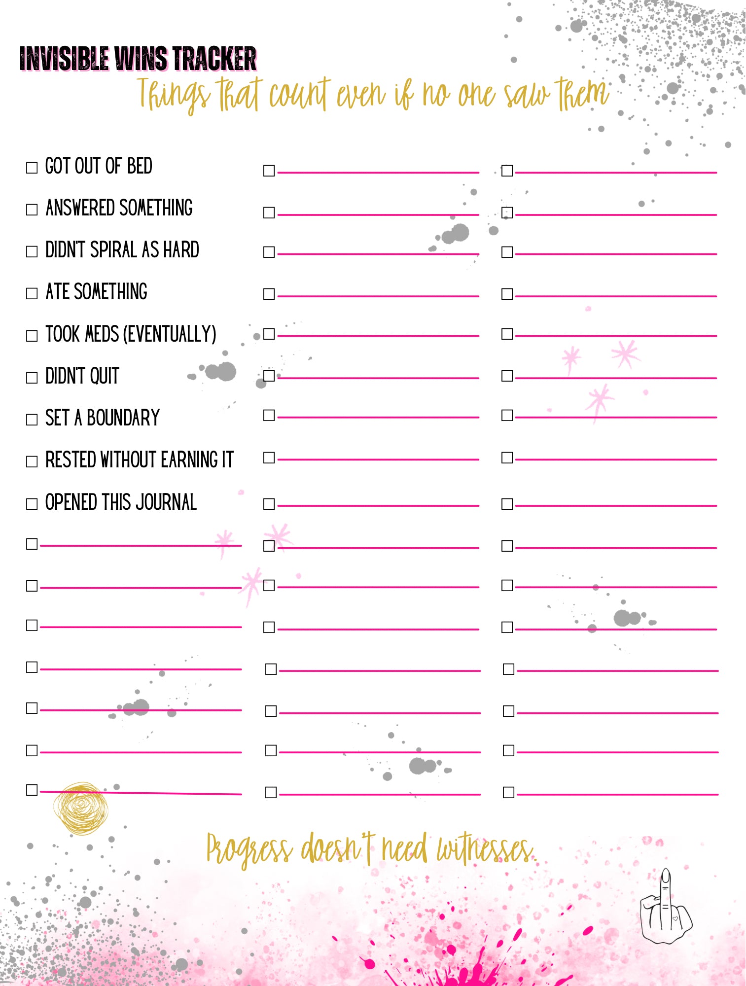 Oh Look My Last F*ck… A 30-day Journal for Crashout Queens