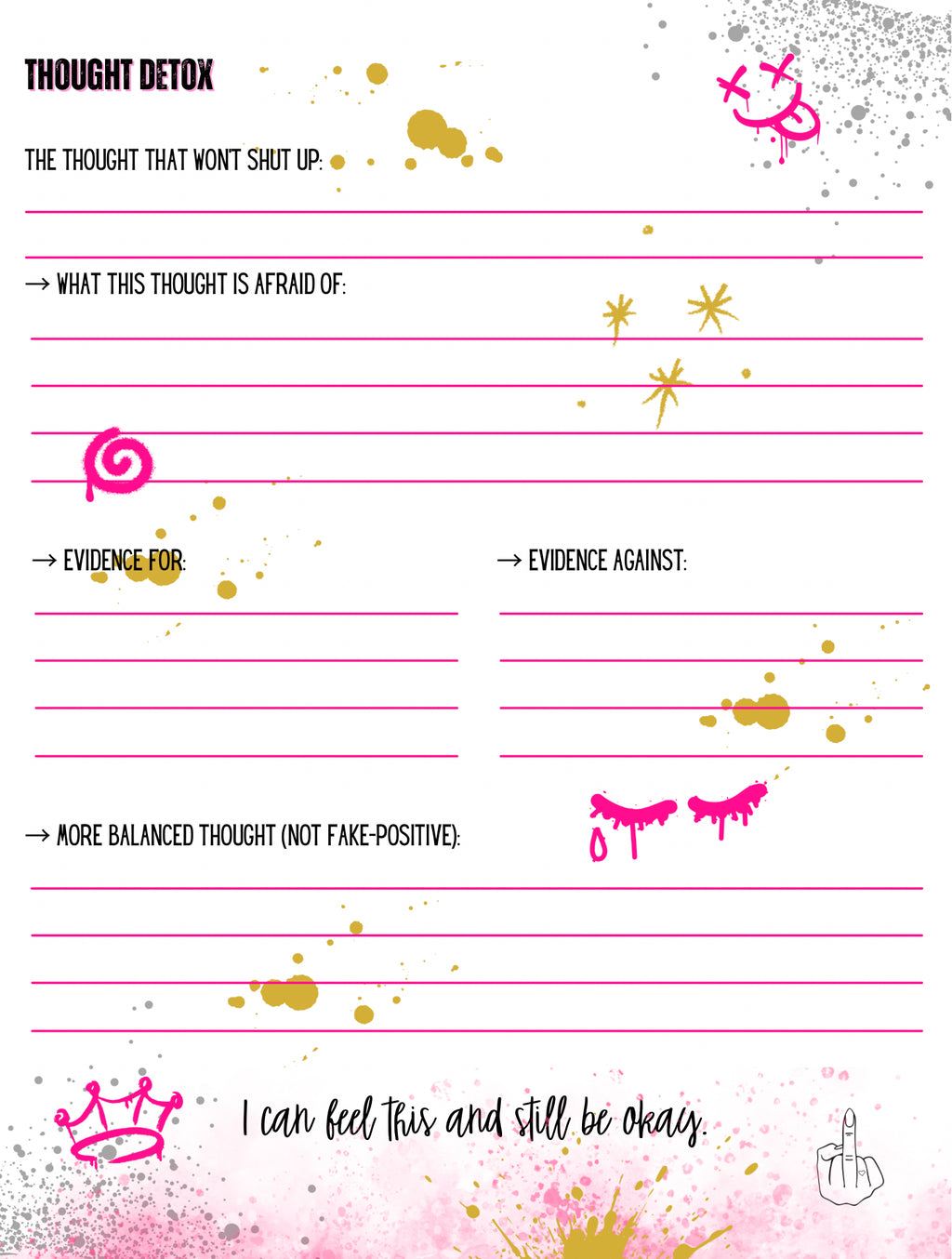 Oh Look My Last F*ck… A 30-day Journal for Crashout Queens