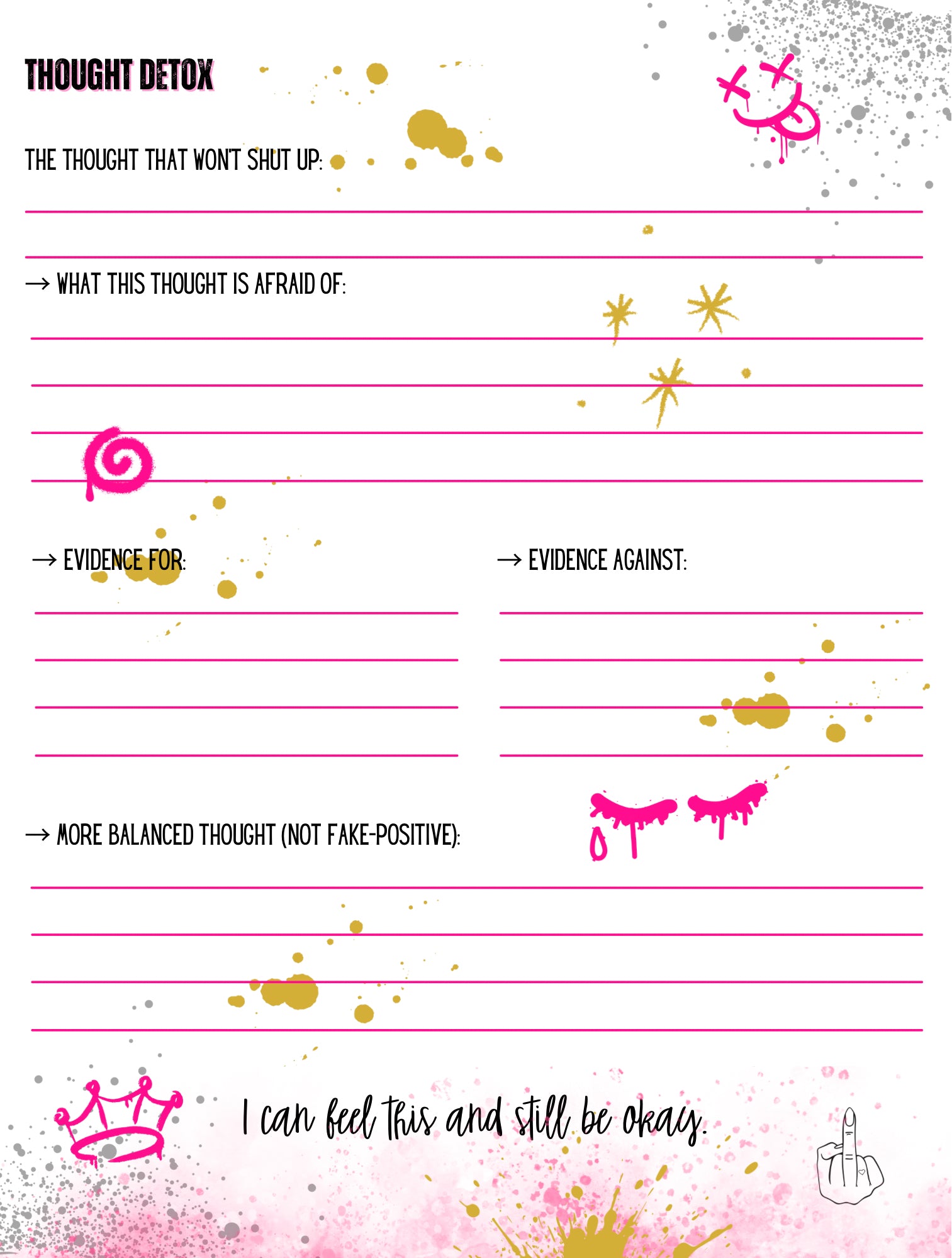 Oh Look My Last F*ck… A 30-day Journal for Crashout Queens