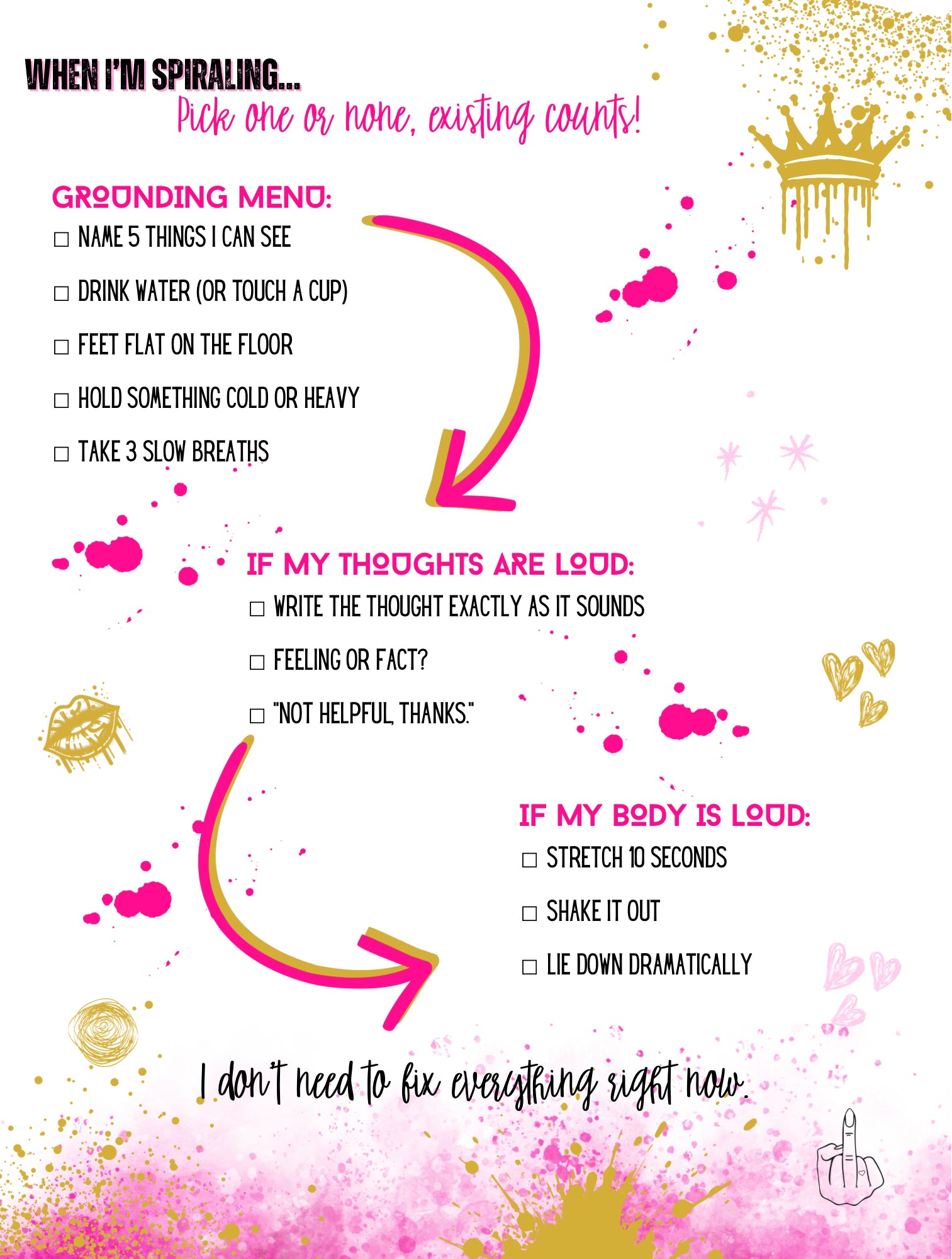 Oh Look My Last F*ck… A 30-day Journal for Crashout Queens