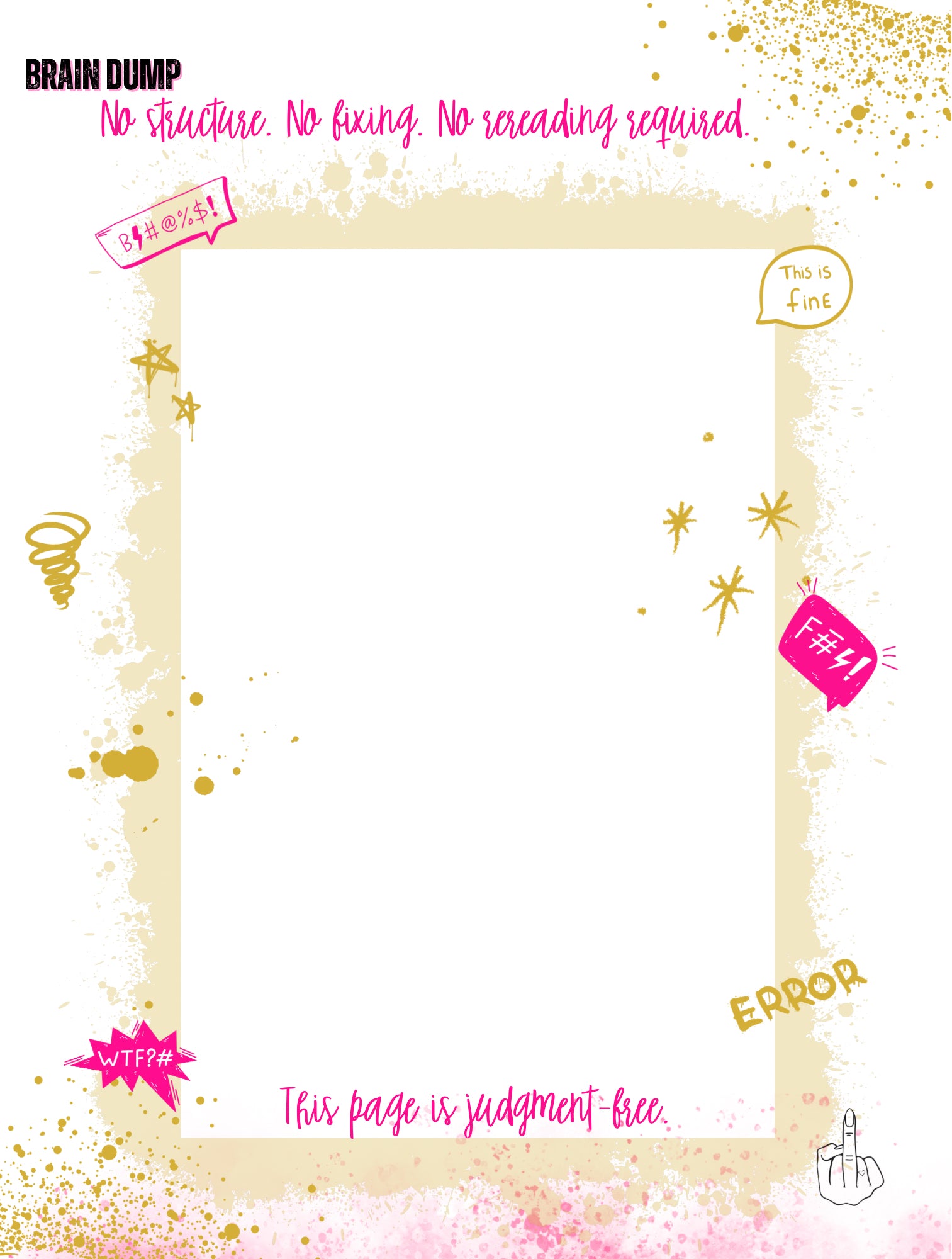 Oh Look My Last F*ck… A 30-day Journal for Crashout Queens